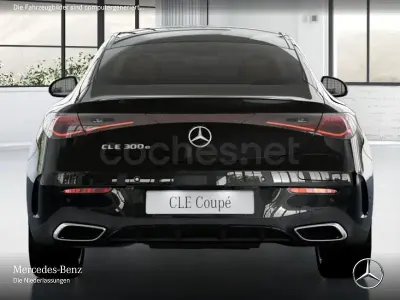 Usado Mercedes CLE300 313 CV (230 kW) 2025 Negro Coupe