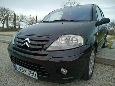 Usado Citroën C3 75 CV (55 kW) 2009 Negro Berlina