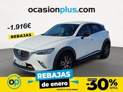 Blanco Usado 2015 Mazda CX-3 Luxury SUV | 13.590 € (Precio justo)