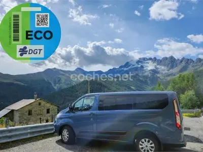 Usado Ford Transit Custom Nugget 130 CV (95 kW) 2022 Azul Monovolumen
