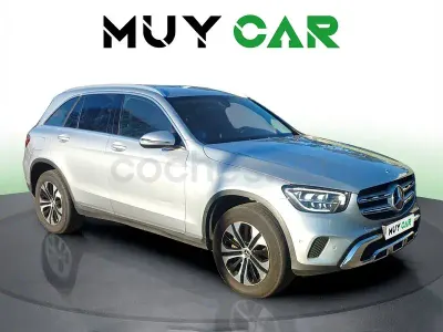 Usado Mercedes GLC300e 320 CV (235 kW) 2022 Gris / plata SUV