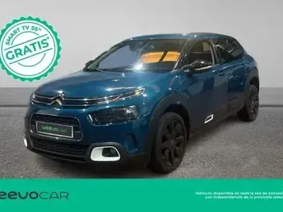 Usado Citroën C4 Cactus Shine 102 CV (75 kW) 2019 Azul Utilitario