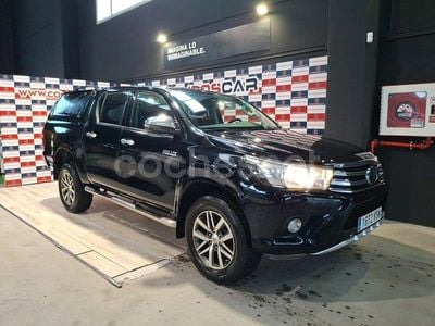 Usado Toyota HiLux 150 CV (110 kW) 2019 Negro Recogida