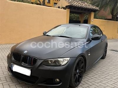 Usado BMW 320 Cabriolet 177 CV (130 kW) 2010 Negro Descapotable