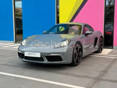Usado Porsche 718 Cayman 300 CV (220 kW) 2024 Gris / plata Coupe