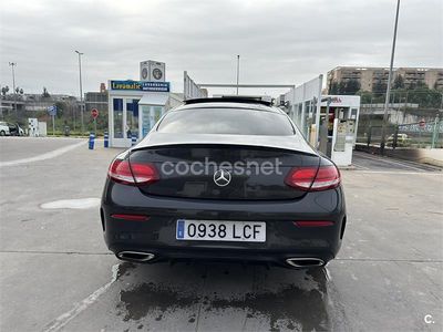 Usado Mercedes C200 184 CV (135 kW) 2019 Negro Coupe