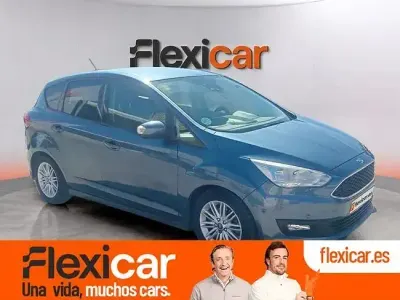 Usado Ford C-MAX Trend+ 100 CV (73 kW) 2018 Verde Monovolumen