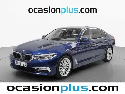 Käytetty BMW 530 iPerformance 252 HP (185 kW) 2017 Sininen Sedan