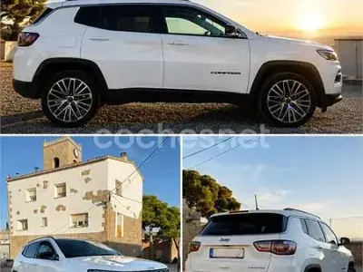 Usado Jeep Compass Limited 130 CV (95 kW) 2021 Blanco SUV