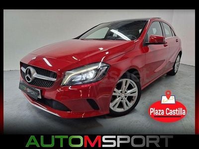 Usado Mercedes A180 Urban 109 CV (80 kW) 2016 Rojo Berlina