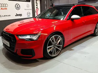 Usado Audi A6 S-Line 350 CV (257 kW) 2019 Rojo Familiar