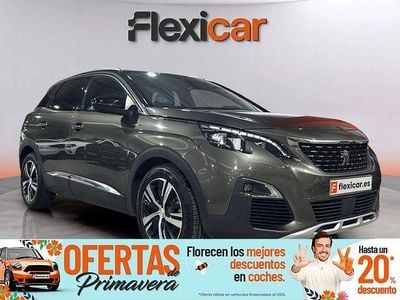 Usado Peugeot 3008 GT-line 130 CV (95 kW) 2019 Verde SUV