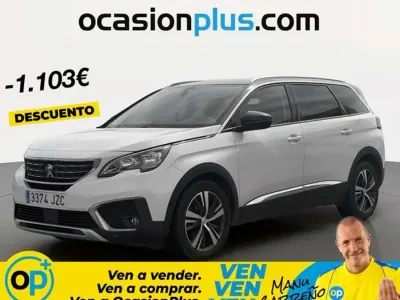 Usado Peugeot 5008 Allure 120 CV (88 kW) 2017 Blanco SUV
