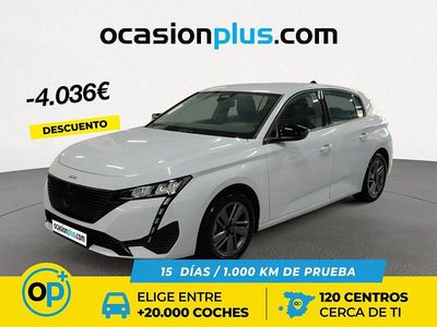 Usado Peugeot 308 Active 130 CV (95 kW) 2024 Blanco Berlina