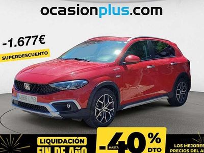 Usado Fiat Tipo Cross 131 CV (96 kW) 2022 Rojo Utilitario