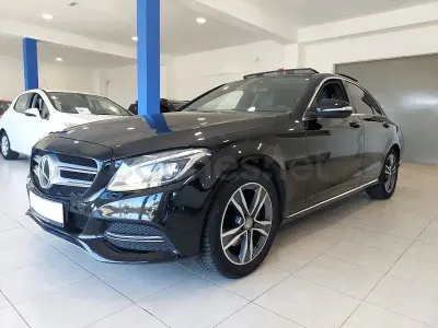 Usado Mercedes C220 AMG 170 CV (125 kW) 2014 Negro Berlina