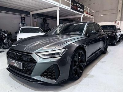Gris Usado 2021 Audi RS6 Familiar | 98.999 € (Un poco caro)