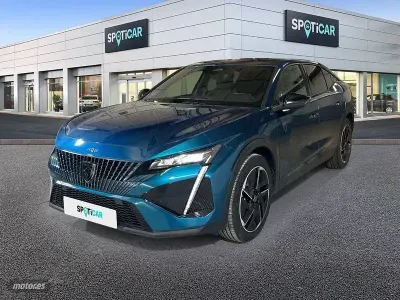 Usado Peugeot 408 GT 130 CV (95 kW) 2023 Azul Berlina