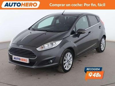 Gris Usado 2016 Ford Fiesta Titanium Utilitario | 10.299 € (Precio justo)