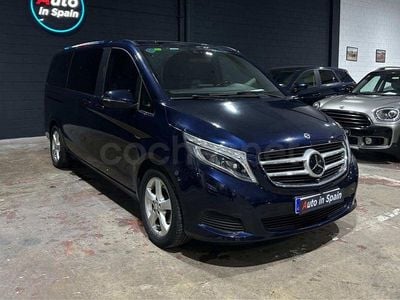 Usado Mercedes V220 Avantgarde 163 CV (119 kW) 2017 Azul Monovolumen