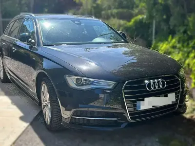 Usado Audi A6 190 CV (139 kW) 2016 Negro Familiar