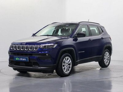 Usado Jeep Compass Longitude 130 CV (95 kW) 2021 Azul SUV