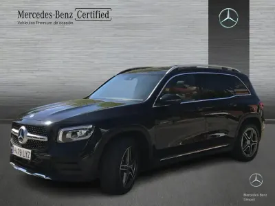 Usado Mercedes GLB180 AMG line 136 CV (100 kW) 2022 Negro noche SUV