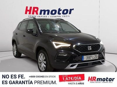 Usado Seat Ateca FR 150 CV (110 kW) 2020 Negro SUV