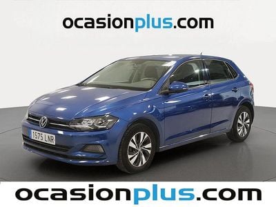 Usado VW Polo Advance 95 CV (69 kW) 2021 Azul Utilitario