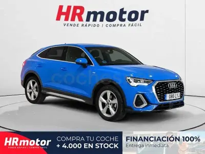 Usado Audi Q3 Sportback S-Line 150 CV (110 kW) 2022 Azul SUV