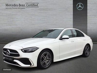 Blanco Usado 2023 Mercedes C200 AMG line Berlina | 41.900 € (Un poco caro)