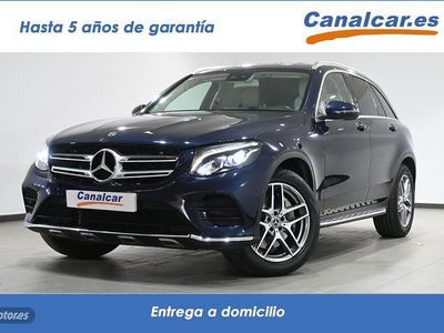 Azul Usado 2017 Mercedes GLC250 SUV | 23.945 € (Precio justo)