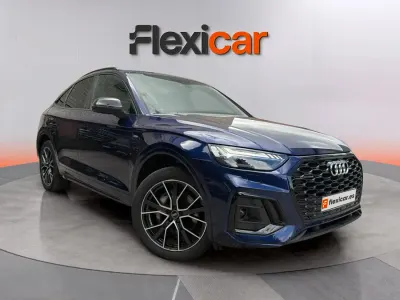 Begagnad Audi Q5 S-Line 299 HK (219 kW) 2021 Blå SUV