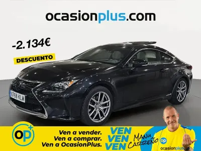 Usado Lexus RC300h Executive Line 223 CV (164 kW) 2018 Negro Coupe