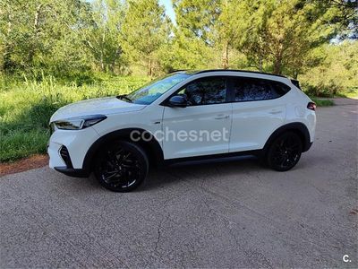 Blanco Usado 2019 Hyundai Tucson N Line SUV | 18.500 € (Un poco caro)