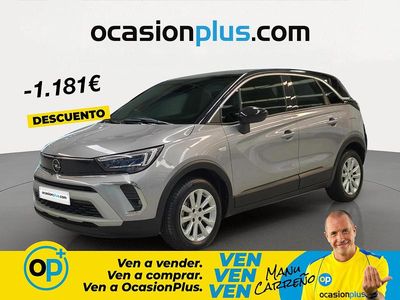 Usado Opel Crossland X Edition 110 CV (80 kW) 2021 Gris SUV