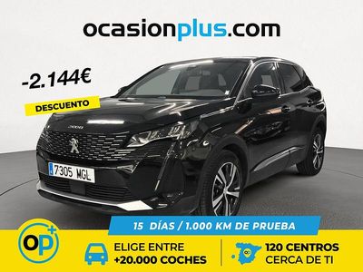Negro Usado 2023 Peugeot 3008 Allure SUV | 16.990 € (Precio justo)