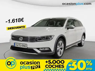 Usado VW Passat Alltrack 190 CV (139 kW) 2018 Blanco Familiar