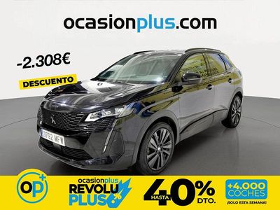 Usado Peugeot 3008 GT 130 CV (95 kW) 2023 Negro SUV