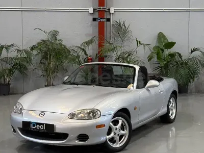 Usado Mazda MX5 Active 110 CV (80 kW) 2004 Gris / plata Descapotable