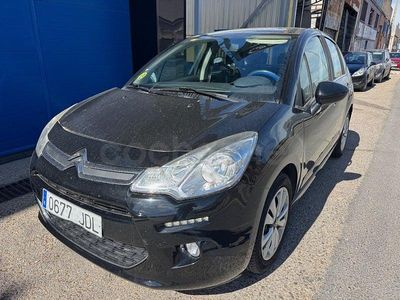 Usado Citroën C3 75 CV (55 kW) 2015 Negro Berlina