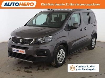 Usado Peugeot Rifter Allure 102 CV (75 kW) 2020 Gris Monovolumen