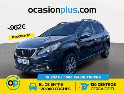 Usado Peugeot 2008 Style 82 CV (60 kW) 2017 Gris SUV