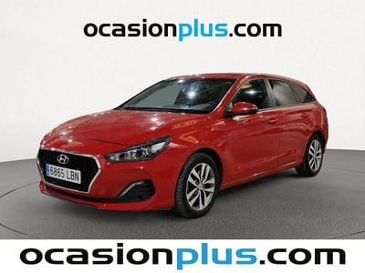 Usado Hyundai i30 116 CV (85 kW) 2019 Rojo Familiar