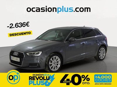 Usado Audi A3 Design 150 CV (110 kW) 2018 Gris Berlina