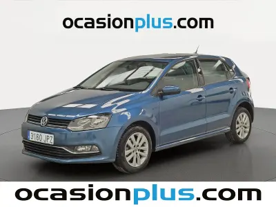 Usado VW Polo Advance 90 CV (66 kW) 2016 Azul Utilitario