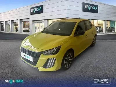 Nuevo Peugeot e-208 Style 100 kW (136 CV) 2026 Amarillo Utilitario
