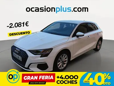 Usado Audi A3 110 CV (80 kW) 2023 Blanco Berlina