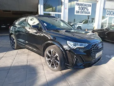 Usado Audi Q3 Sportback S-Line 150 CV (110 kW) 2021 Negro SUV