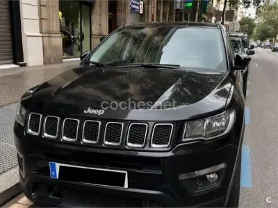 Usado Jeep Compass Longitude 140 CV (102 kW) 2019 Negro SUV